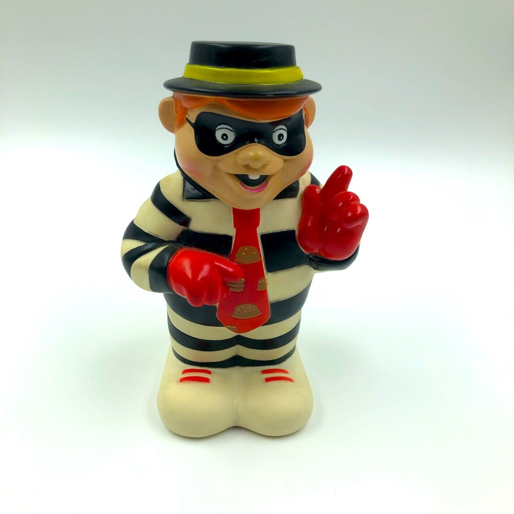 VINTAGE RARE McDonalds Hamburglar BANK